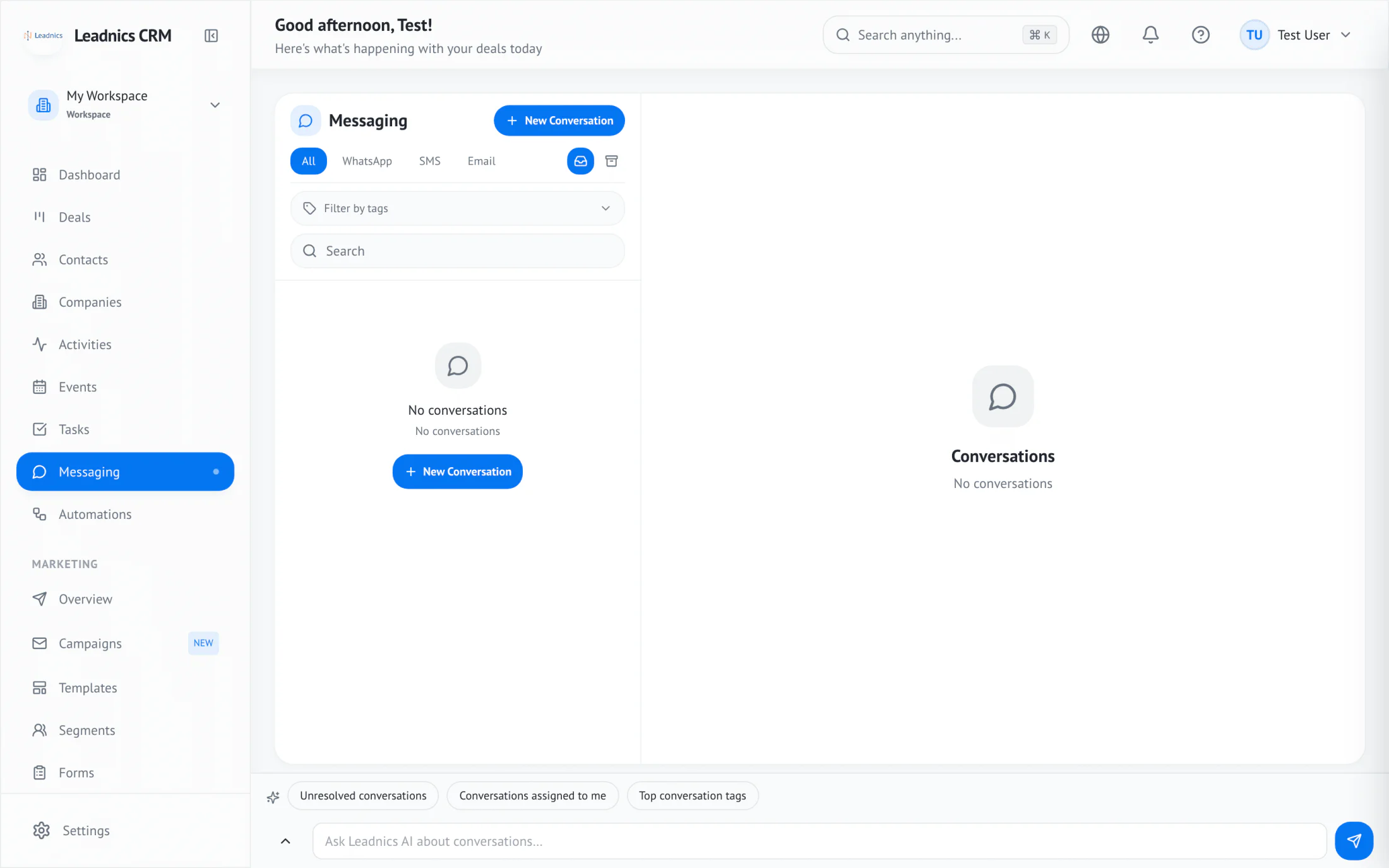 Multi-channel threading screenshot